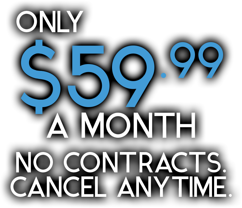 What do I do first marketing large pricing graphic no contracts cancel anytime.